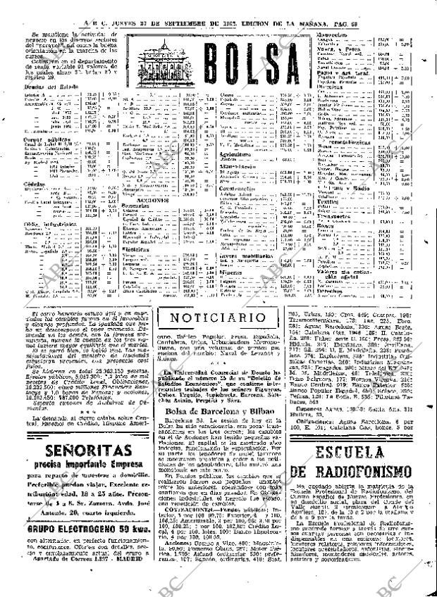 ABC MADRID 27-09-1962 página 59