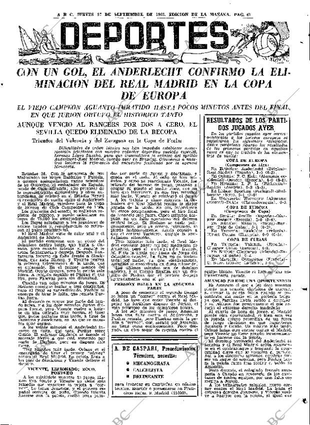 ABC MADRID 27-09-1962 página 61