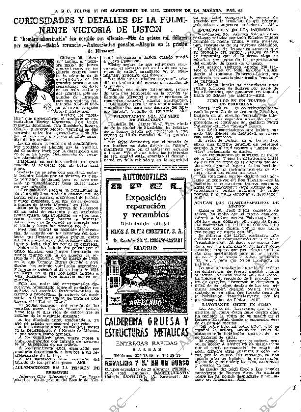 ABC MADRID 27-09-1962 página 65