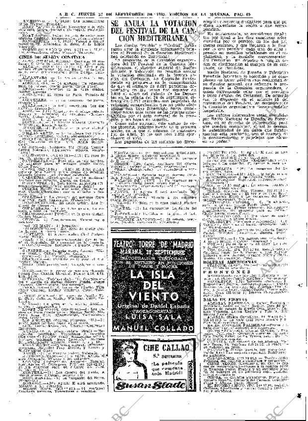ABC MADRID 27-09-1962 página 69