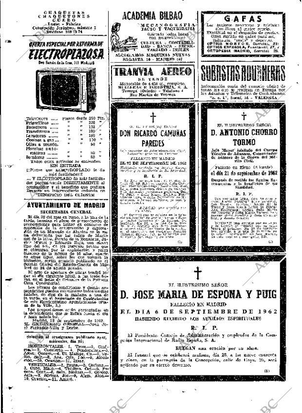 ABC MADRID 27-09-1962 página 78