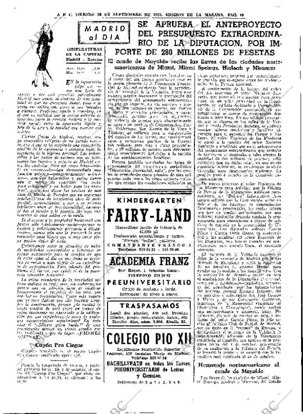 ABC MADRID 28-09-1962 página 49