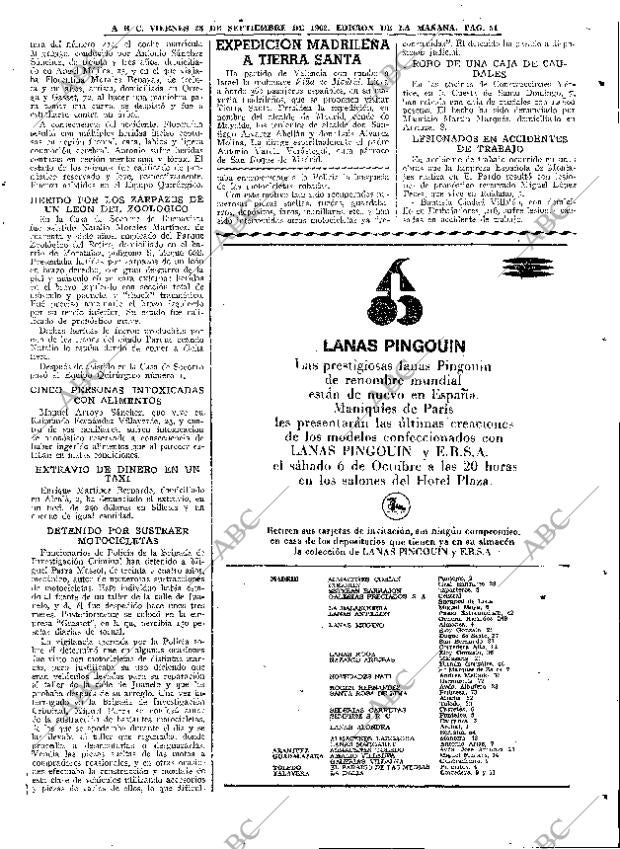 ABC MADRID 28-09-1962 página 51