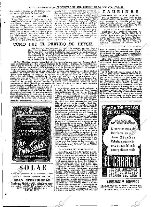 ABC MADRID 28-09-1962 página 54