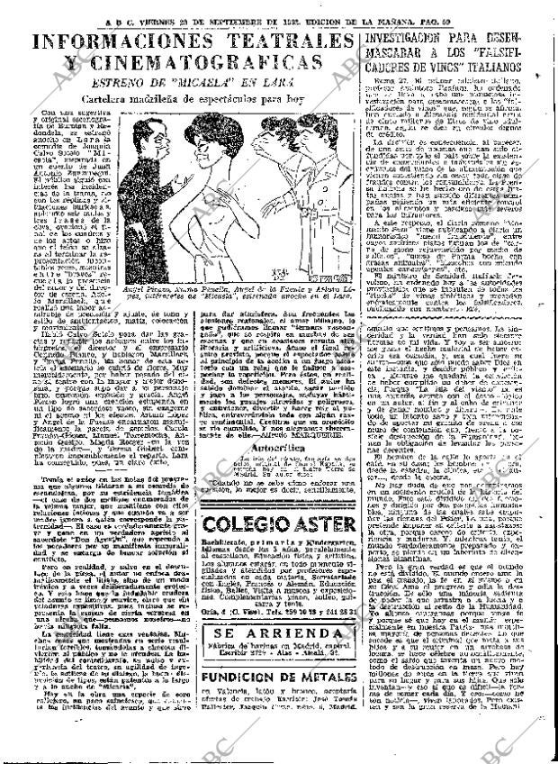 ABC MADRID 28-09-1962 página 59