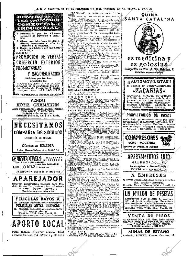 ABC MADRID 28-09-1962 página 62