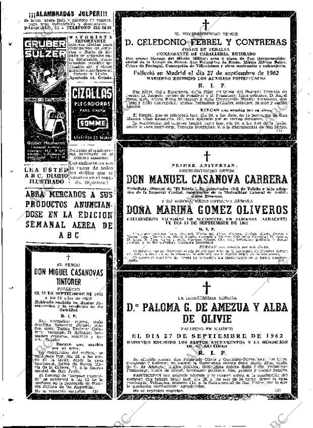ABC MADRID 28-09-1962 página 70