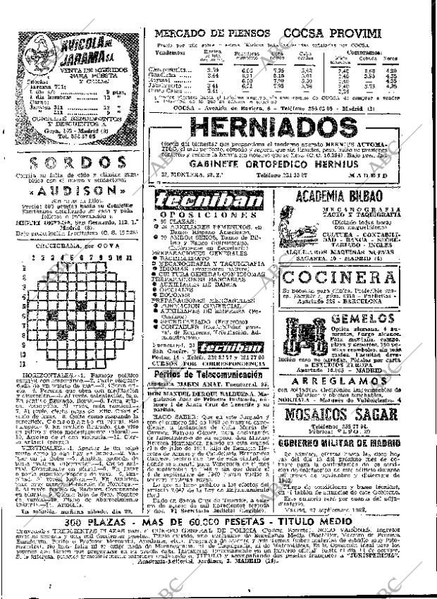 ABC MADRID 28-09-1962 página 71