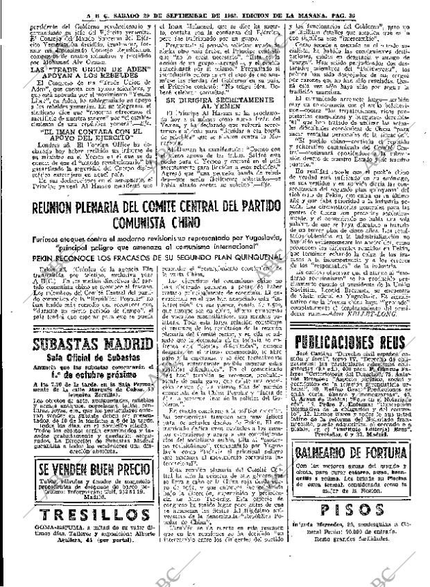 ABC MADRID 29-09-1962 página 36