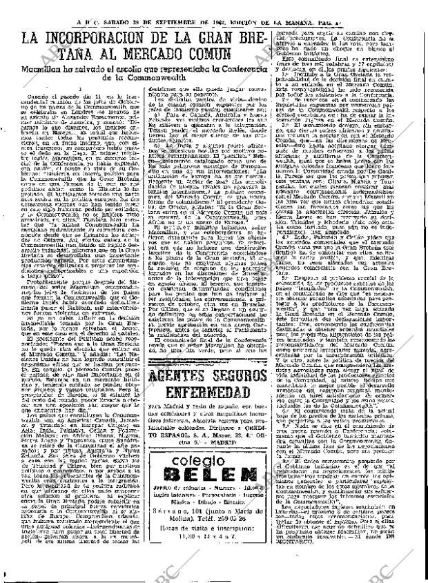 ABC MADRID 29-09-1962 página 37