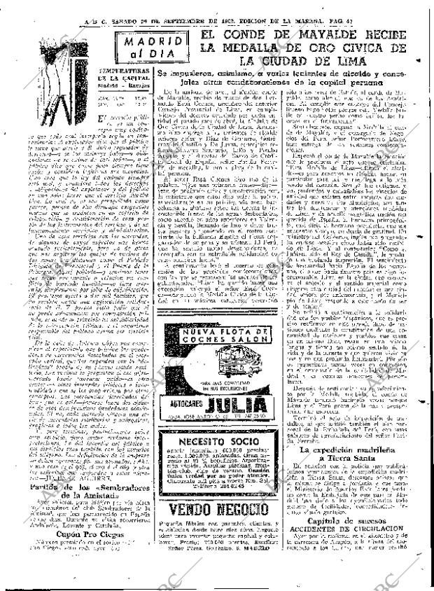 ABC MADRID 29-09-1962 página 47