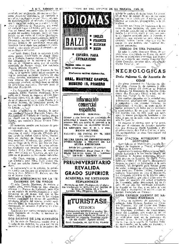 ABC MADRID 29-09-1962 página 48