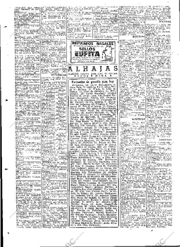 ABC MADRID 29-09-1962 página 62