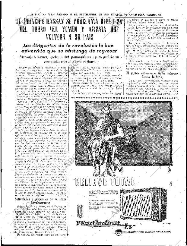 ABC SEVILLA 29-09-1962 página 23