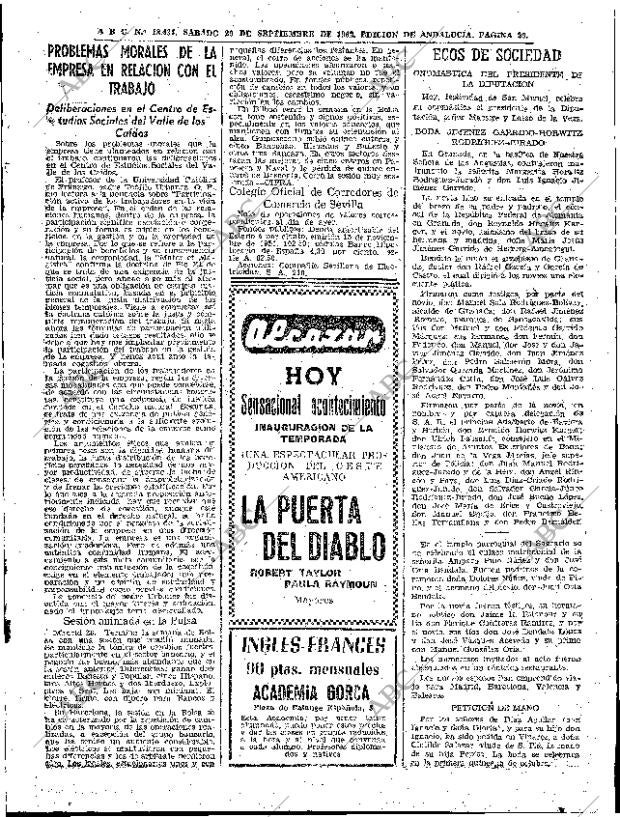 ABC SEVILLA 29-09-1962 página 29