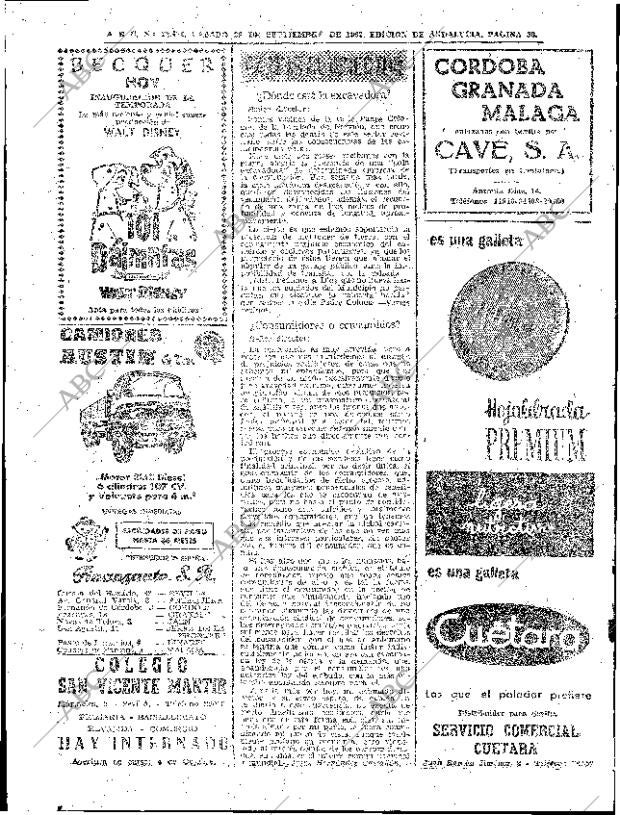 ABC SEVILLA 29-09-1962 página 30