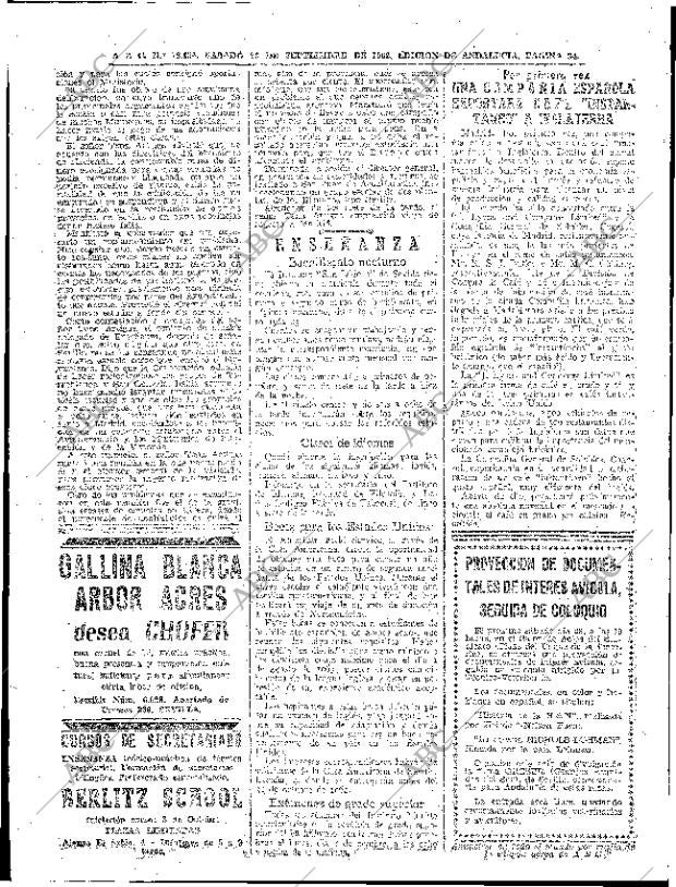 ABC SEVILLA 29-09-1962 página 34