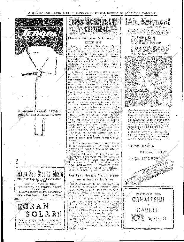 ABC SEVILLA 29-09-1962 página 38