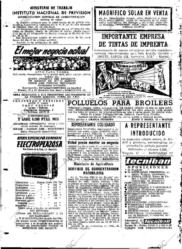 ABC MADRID 30-09-1962 página 110