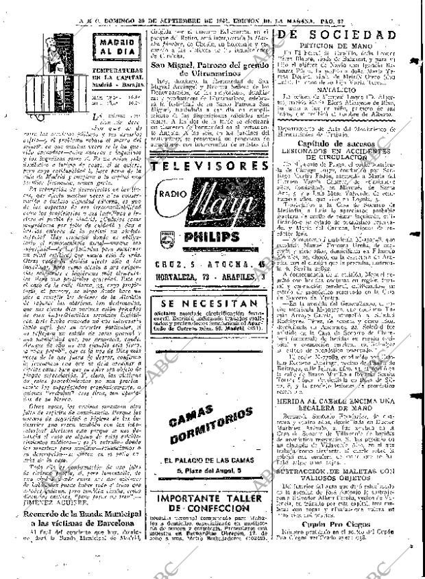 ABC MADRID 30-09-1962 página 87