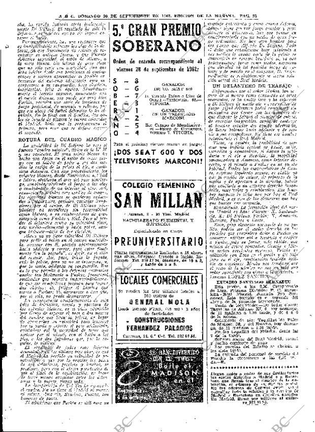 ABC MADRID 30-09-1962 página 92