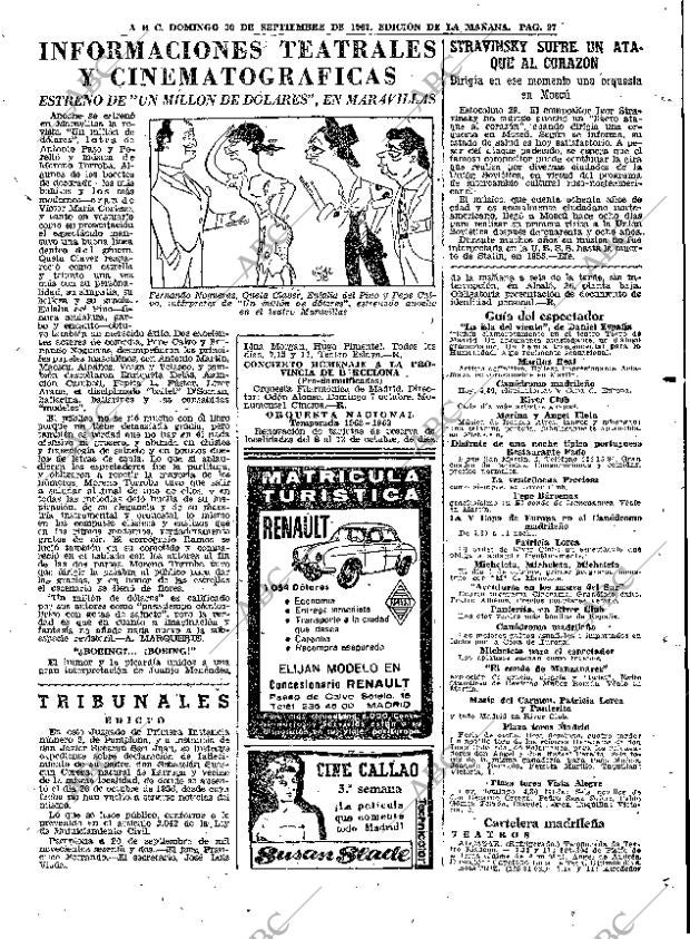 ABC MADRID 30-09-1962 página 97