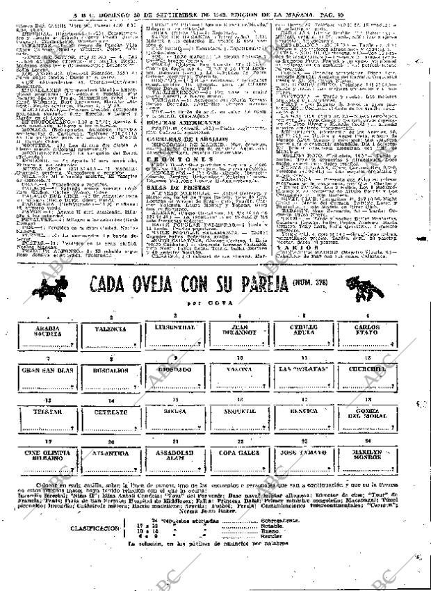 ABC MADRID 30-09-1962 página 99