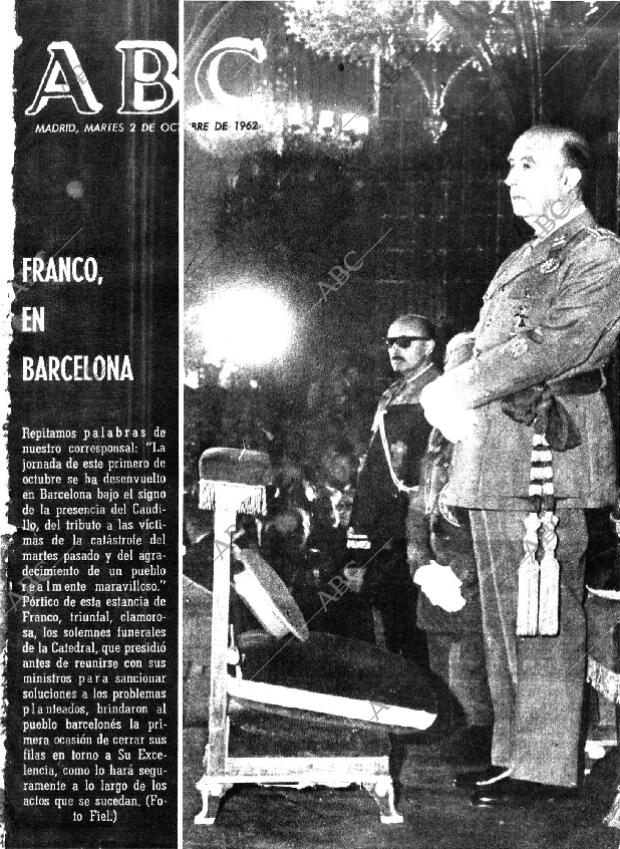 ABC MADRID 02-10-1962 página 1