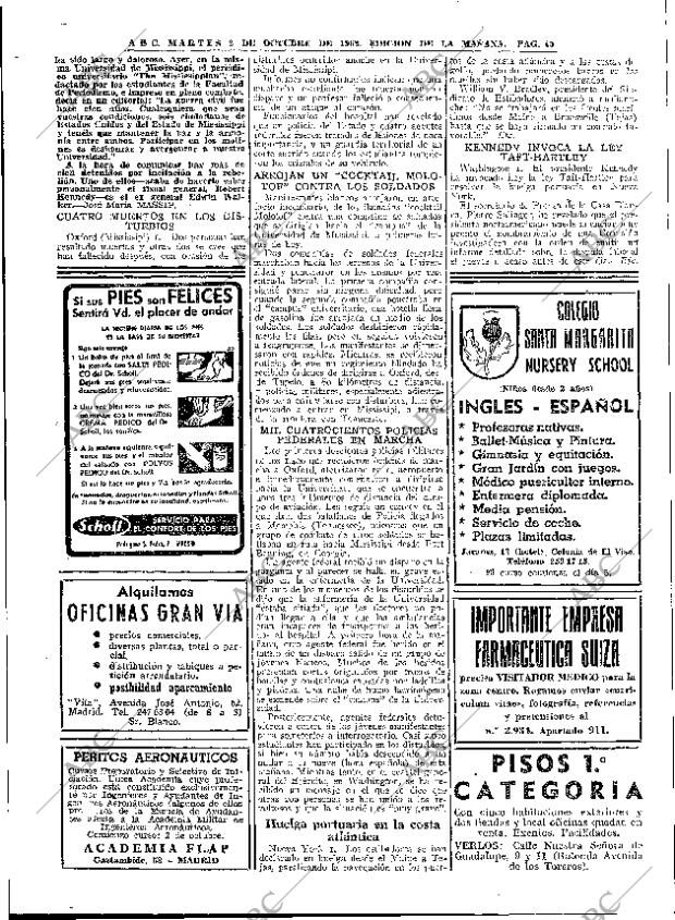 ABC MADRID 02-10-1962 página 40