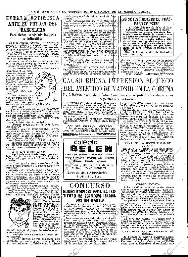 ABC MADRID 02-10-1962 página 61