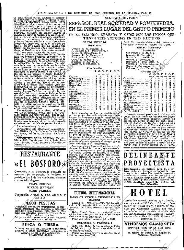 ABC MADRID 02-10-1962 página 62