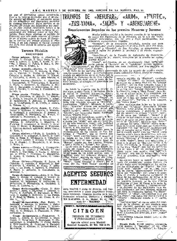 ABC MADRID 02-10-1962 página 63