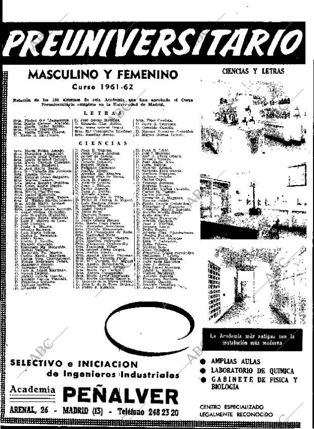 ABC MADRID 03-10-1962 página 12