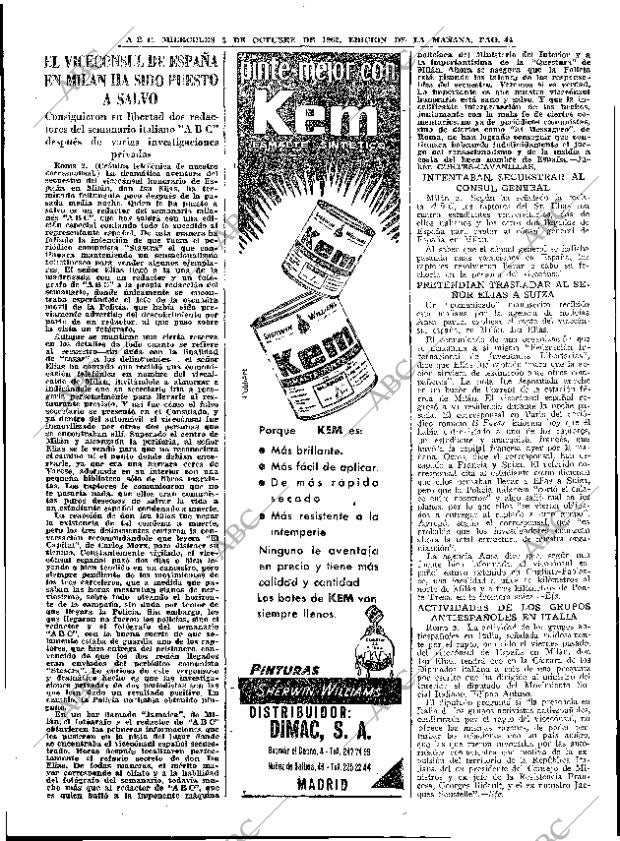 ABC MADRID 03-10-1962 página 44