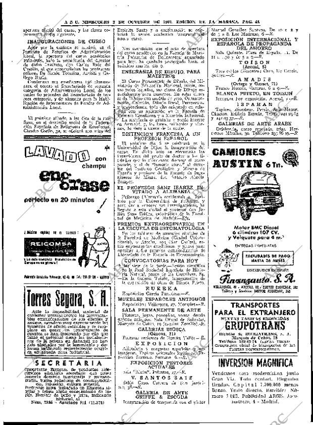 ABC MADRID 03-10-1962 página 48