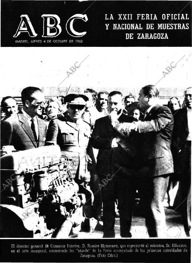 ABC MADRID 04-10-1962 página 1