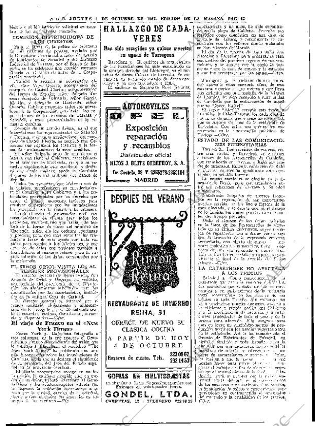 ABC MADRID 04-10-1962 página 43