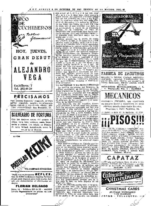 ABC MADRID 04-10-1962 página 46