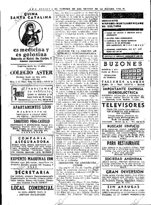 ABC MADRID 04-10-1962 página 48