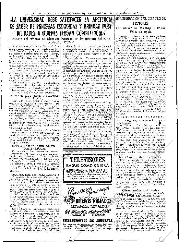 ABC MADRID 04-10-1962 página 51