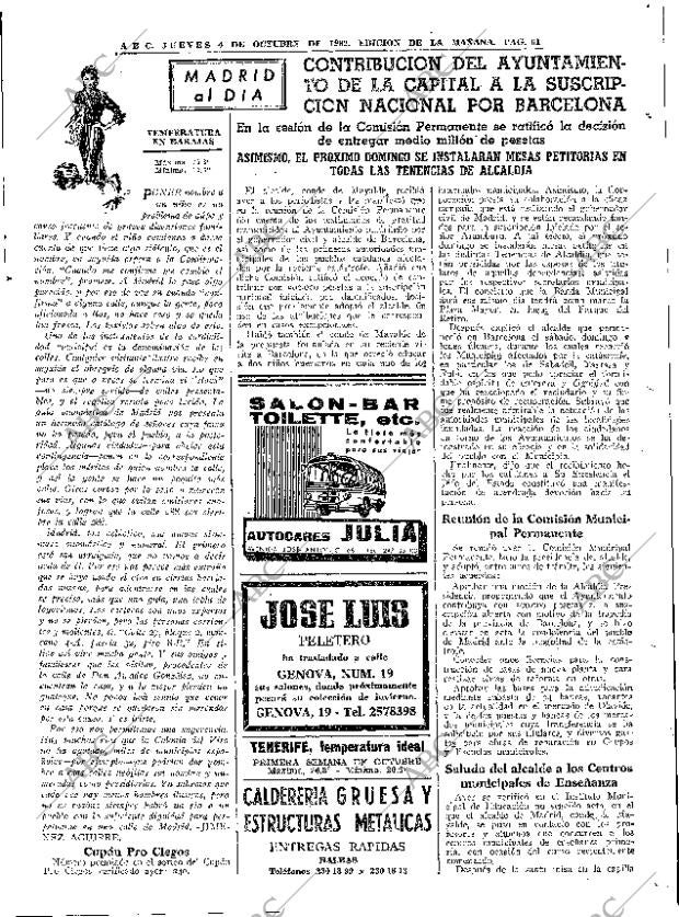 ABC MADRID 04-10-1962 página 61