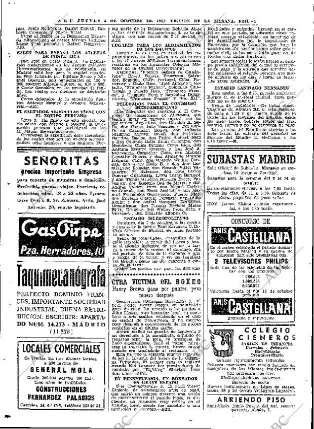 ABC MADRID 04-10-1962 página 64