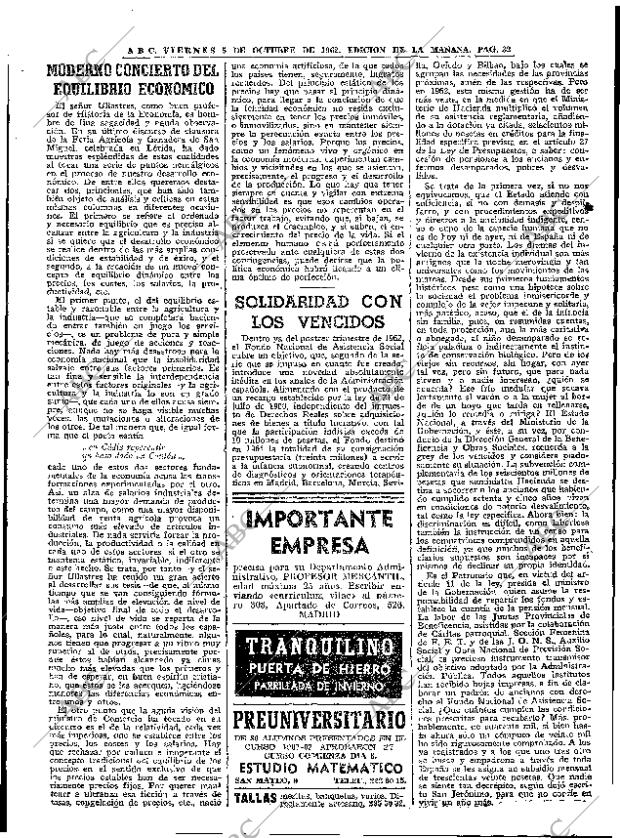 ABC MADRID 05-10-1962 página 32