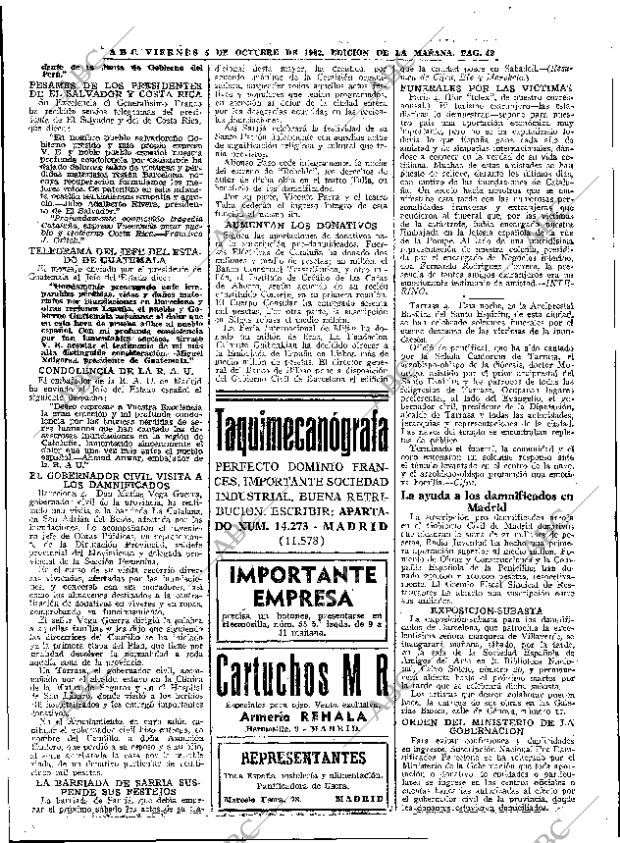 ABC MADRID 05-10-1962 página 42