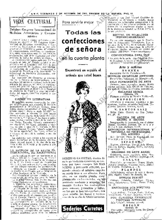 ABC MADRID 05-10-1962 página 48