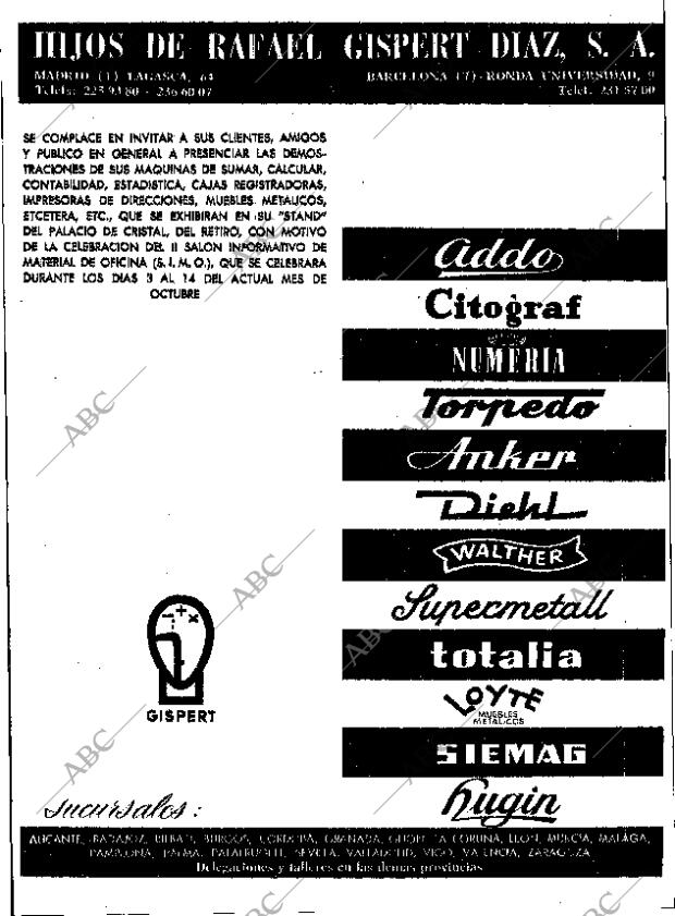 ABC MADRID 05-10-1962 página 8