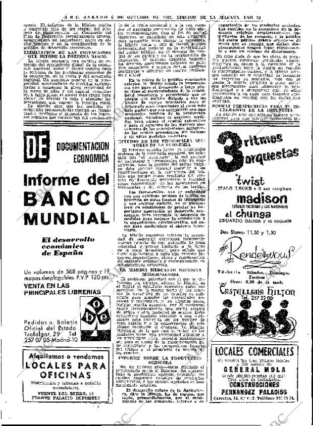 ABC MADRID 06-10-1962 página 32