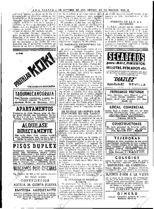ABC MADRID 06-10-1962 página 38