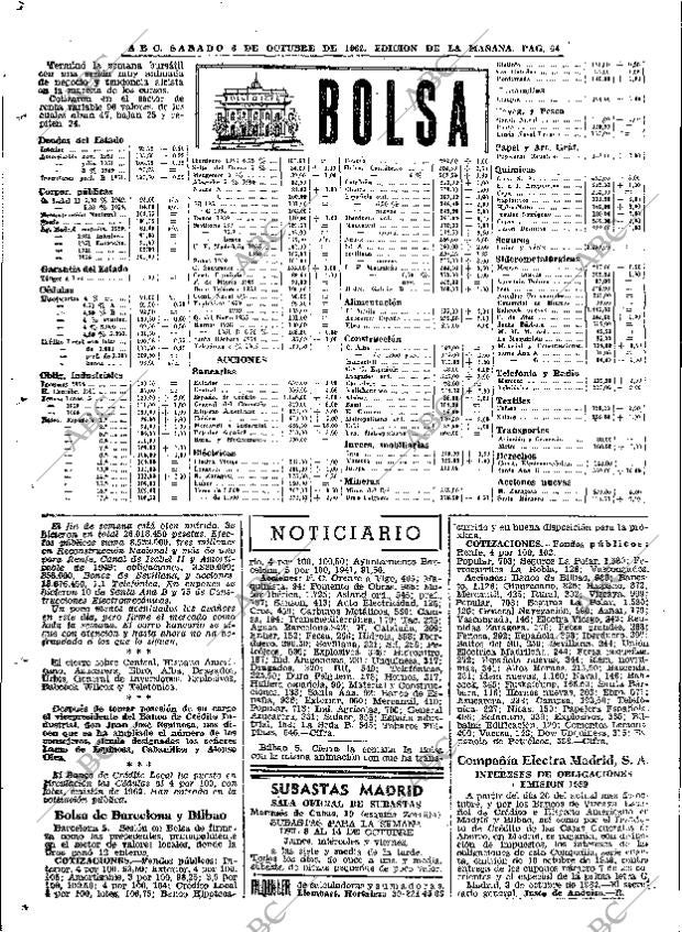 ABC MADRID 06-10-1962 página 64