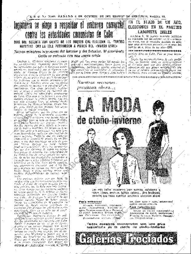 ABC SEVILLA 06-10-1962 página 27